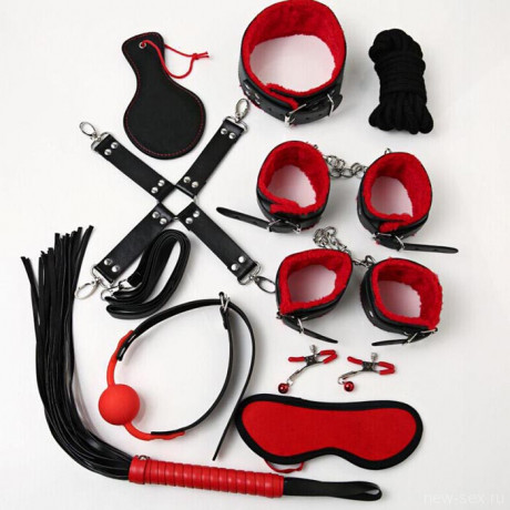 Набор для эротических игр 11 предметов