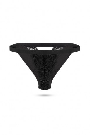 Трусики с вибромассажером для стимуляции клитора Vibrating Tanga Thong