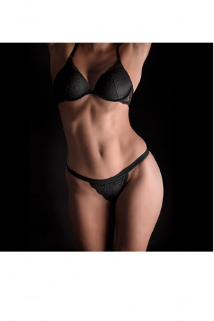 Трусики с вибромассажером для стимуляции клитора Vibrating Tanga Thong