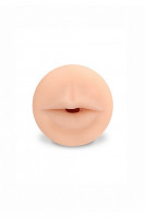 Мастурбатор в виде ротика с самолубрикацией Deluxe