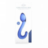 Анальный стимулятор из боросиликатного стекла Chrystalino Champ Blue