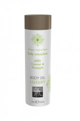 Съедобное масло для тела Кокос и Ананас