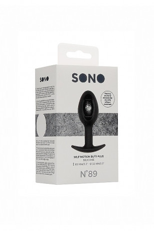 Анальная пробка со смещенным центром тяжести Self Penetrating Butt Plug