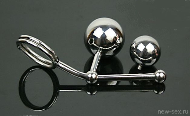 Кольцо на пенис с анальным шариком