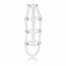 Стимулирующая насадка на пенис с петлей для мошонки Calexotics Cock Cage Enhancer