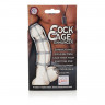 Стимулирующая насадка на пенис с петлей для мошонки Calexotics Cock Cage Enhancer