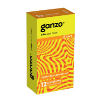 Цветные презервативы GANZO с ароматом
