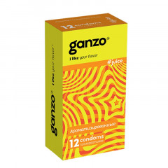 Цветные презервативы GANZO с ароматом