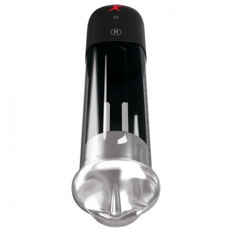 Автоматическая вакуумная помпа имитирующая минет Blowjob Power Pump