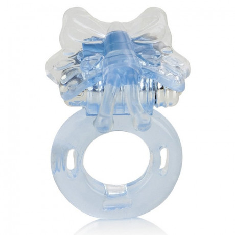 Эрекционное кольцо с вибробабочкой для клитора BASIC BUTTERFLY