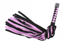 Длинная плеть из натуральной нежной замши Нежность