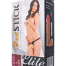 Страпон с вибрацией и реалистичной насадкой RealStick Elite