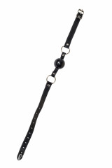 Классический черный кляп-шар Party Hard Love Addict Black