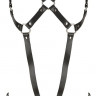 BDSM Кожаная упряжь ZADO Leather Harness