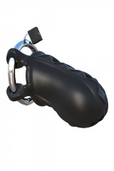 Замок верности Extreme Silicone Cock Blocker черный