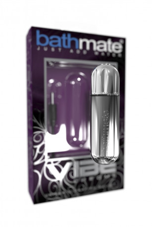 Перезаряжаемая водонепроницаемая вибропуля с 10 режимами вибрации Bathmate Vibe Bullet Chrome