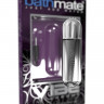 Перезаряжаемая водонепроницаемая вибропуля с 10 режимами вибрации Bathmate Vibe Bullet Chrome