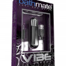 Перезаряжаемая водонепроницаемая вибропуля с 10 режимами вибрации Bathmate Vibe Bullet Chrome