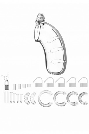 Мужской пояс верности с замком Cock Cage Model 03 Chastity