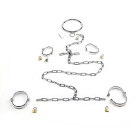 Металлические фиксаторы руки ноги шея на цепях