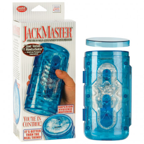Премиум-мастурбатор JACK MASTER blue