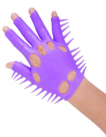 Перчатка для чувственного массажа Neon Luv Glove