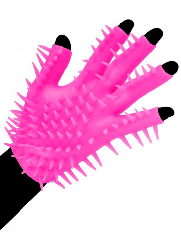Перчатка для чувственного массажа Neon Luv Glove