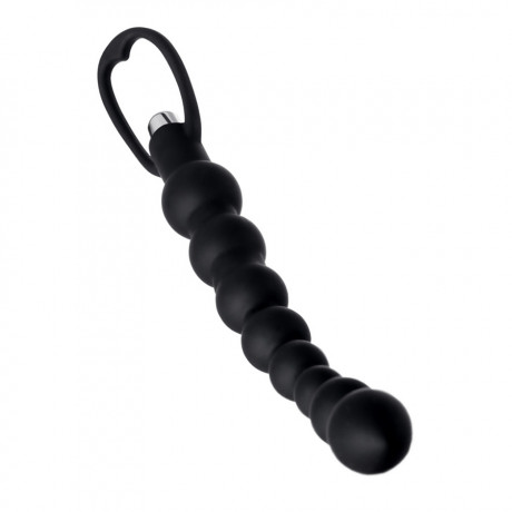 Силиконовая виброцепочка для анального массажа