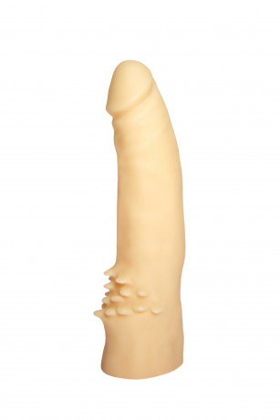 Пустотелый фаллоимитатор со стимулирующими усиками DD