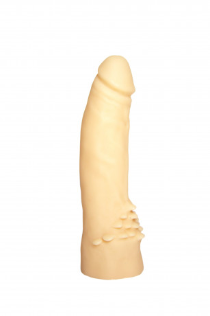 Пустотелый фаллоимитатор со стимулирующими усиками DD