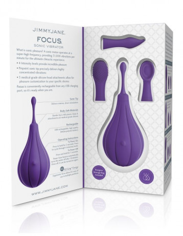 Супер мощный локализованный вибростимулятор Focus Sonic Vibrator by JIMMYJANE