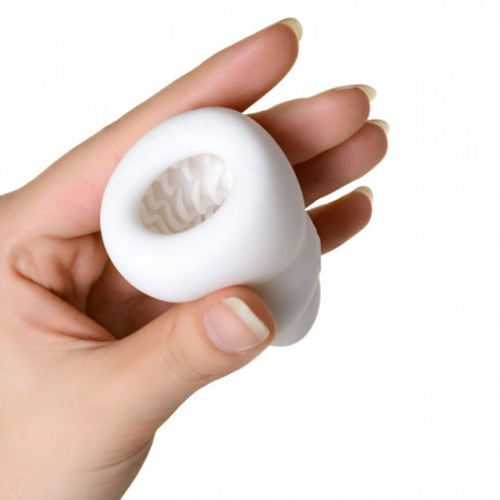 Мини мастурбатор с волнистым рельефом Pucchi Shower