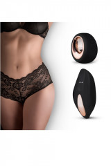 Трусики с вибромассажером для стимуляции клитора на пульте ДУ Vibrating BoyShort