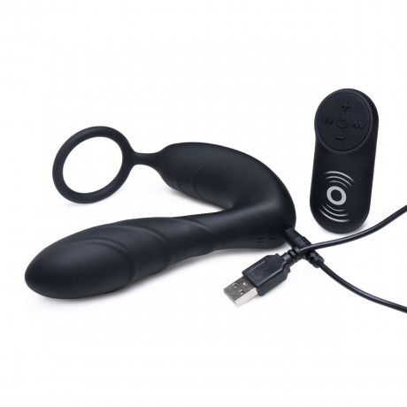Анальный вибростимулятор простаты с пультом ДУ