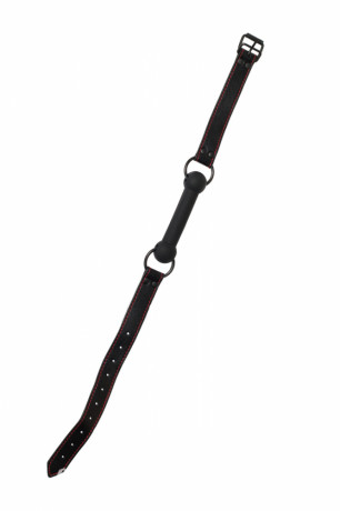 Стильный кляп-трензель из эластичного силикона Party Hard Infatuation