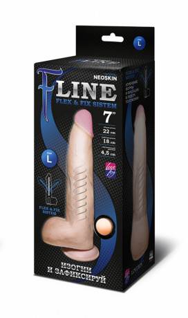 Гибкий многослойный фаллоимитатор на присоске Lovetoy