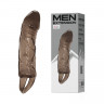 Насадка на пенис закрытого типа с подхватом мошонки Baile Men Extension