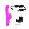 Вибромассажер ротатор с клиторальным стимулятором INTIMATE