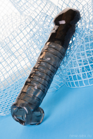 Реалистичная увеличивающая насадка на пенис с рельефной поверхностью плюс 7 см XLover 