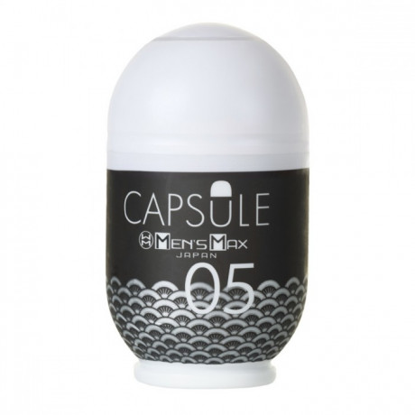 Японский мини мастурбатор  с необычным рельефом Capsule 05 Ougi