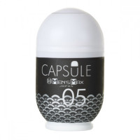 Японский мини мастурбатор  с необычным рельефом Capsule 05 Ougi