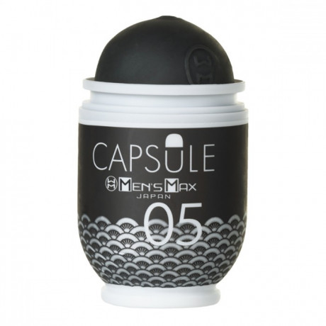 Японский мини мастурбатор  с необычным рельефом Capsule 05 Ougi