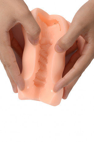 Большой реалистичный мастурбатор Азиатка