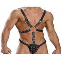 Мужская кожаная сбруя