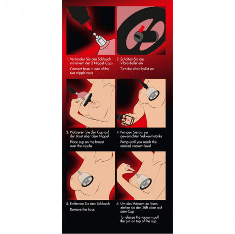 Универсальная помпа для сосков с вибрацией