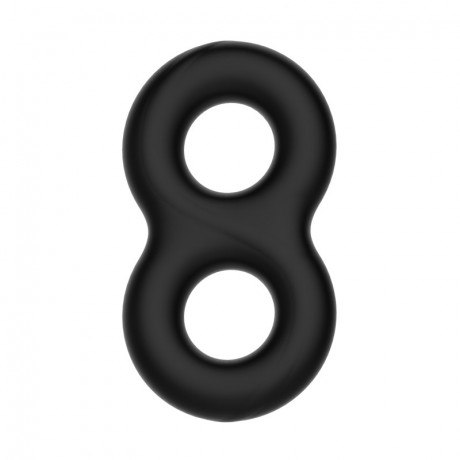 Эрекционное кольцо с подхватом мошонки Crazy Bull Super Soft Silicon