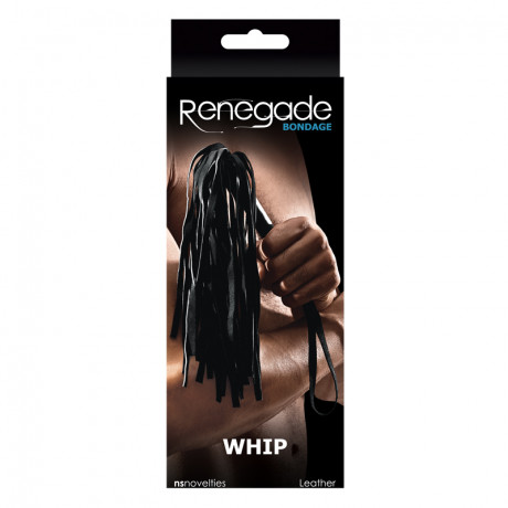 Виниловая плетка для БДСМ игр Renegade Bondage Whip
