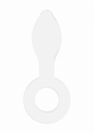 Анальный стимулятор из стекла Chrystalino Plugger