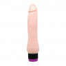 Гладкий телесный вибратор реалистик Adour Club Fresh