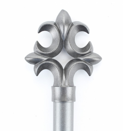 Плеть из натуральной кожи с ручкой в готическом стиле Gray